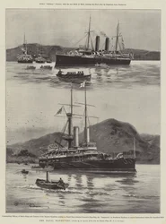 De marine-oefeningen